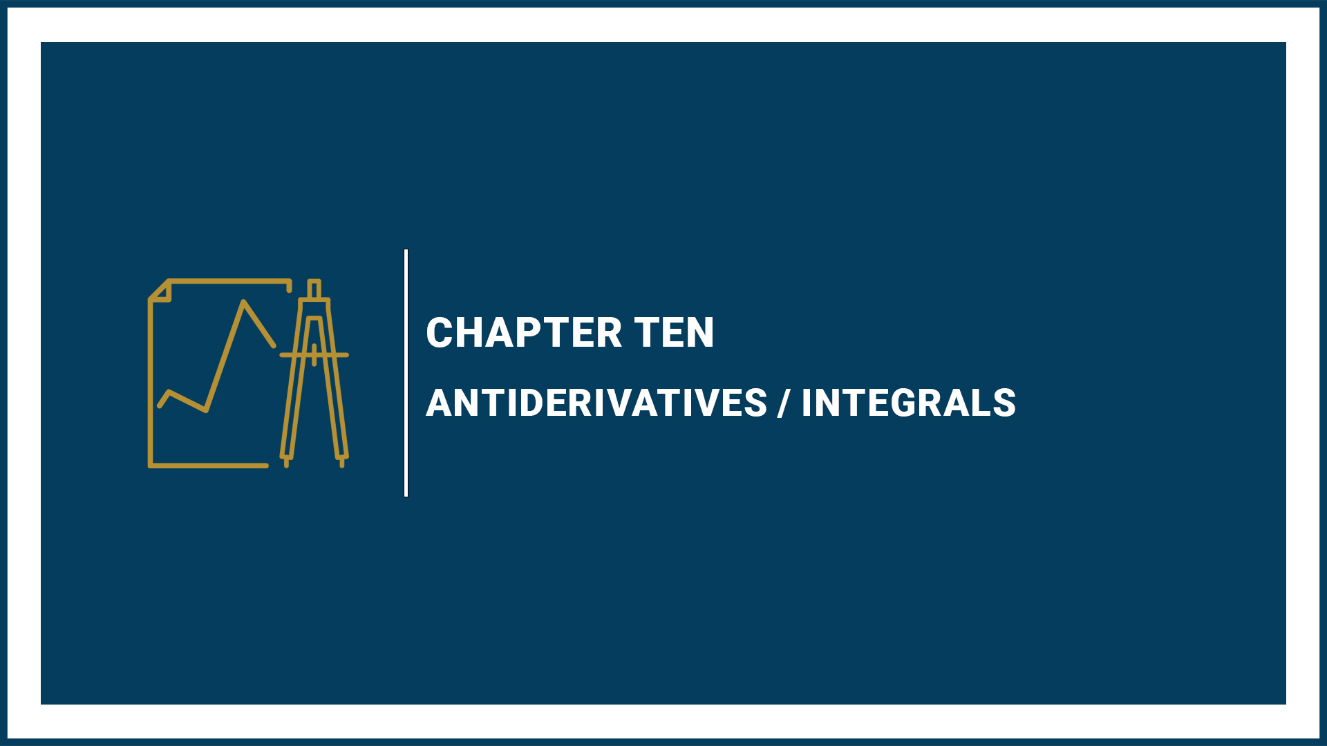 Antiderivatives - Integrals (Suspended)